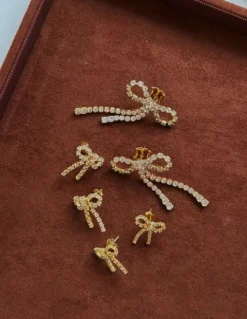 PICO COPENHAGEN Arco Mini Crystal Studs