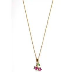PICO COPENHAGEN Cherry Crystal Necklace