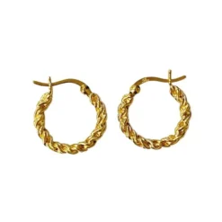 PICO COPENHAGEN Dicte Hoops (guld/sølv)