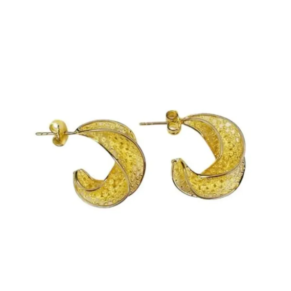 PICO COPENHAGEN Filigran Afrika Studs (guld(sølv)
