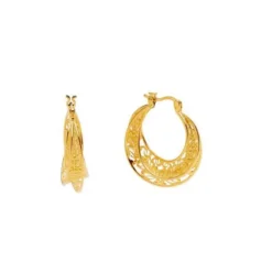 PICO COPENHAGEN Filigran Luxe Hoops