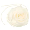 PICO COPENHAGEN Giant Satin Rose String Ivory