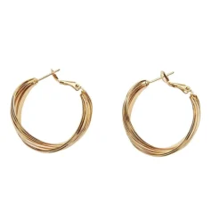 PICO COPENHAGEN Grace Hoop (guld/sølv)