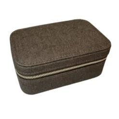 PICO COPENHAGEN Large Jewelry Box Chocolate Denim