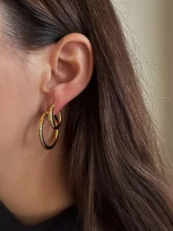 PICO COPENHAGEN Mia Medium Hoops