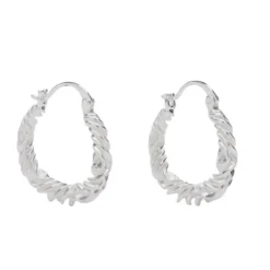 PICO COPENHAGEN Ocean Medium Hoops (guld/sølv)