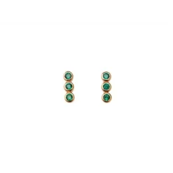PICO COPENHAGEN Paige Crystal Studs Forrest
