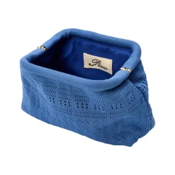 PICO COPENHAGEN Small Rosalia Clutch Jean Lace