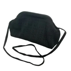 PICO COPENHAGEN Small Rosalia Clutch Black Lace