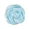 PICO COPENHAGEN Small Satin Rose Claw Light Blue