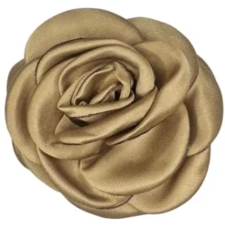 PICO COPENHAGEN Small Satin Rose Claw Latte