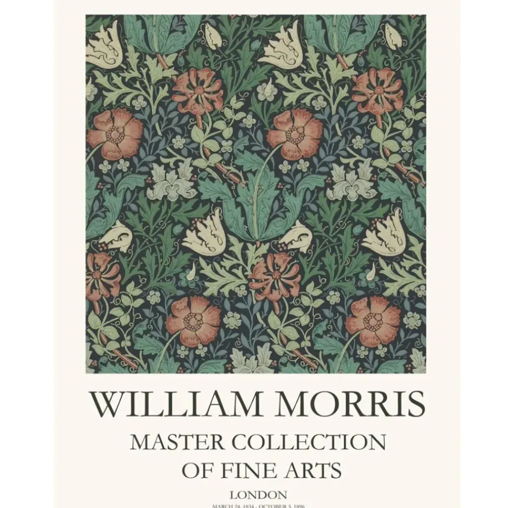Plakat Fine Arts 2 William Morris 50x70 cm.