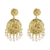 PLISSÈ COPENHAGEN Aase Earrings Gold