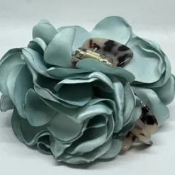 PLISSÉ COPENHAGEN Flower Hair Clamp Dust Blue