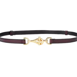 PLISSÉ COPENHAGEN Gina Belt Dark Brown