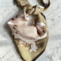 PLISSÉ COPENHAGEN Lilian Scarf Golden