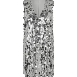 SECOND FEMALE Audra Dress Silver