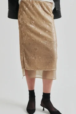 SECOND FEMALE Cebelle Skirt Kelp