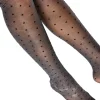 SNEAKY FOX Fay Pantyhose Black Silver