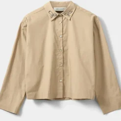 SOFIE SCHNOOR S251275 Ellidasw Shirt Camel