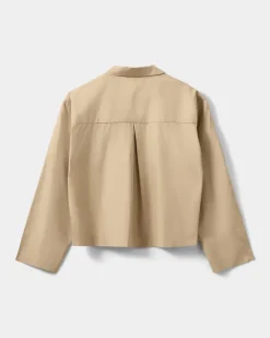 SOFIE SCHNOOR S251275 Ellidasw Shirt Camel