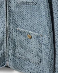 SOFIE SCHNOOR S251250 Eudorasw Jacket Denim Blue