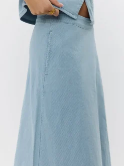 SOFIE SCHNOOR Seliasw Skirt Light Blue