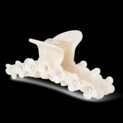 SUI AVA Bright Flower Clip White