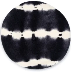 SUI AVA Flora Tie Dye Baret Black