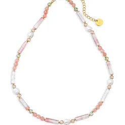 SUI AVA Kindness Necklace Rose Shadow