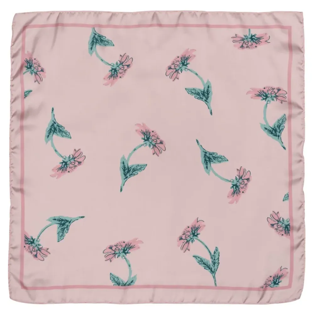 SUI AVA Mari Bloom Scarf Rose