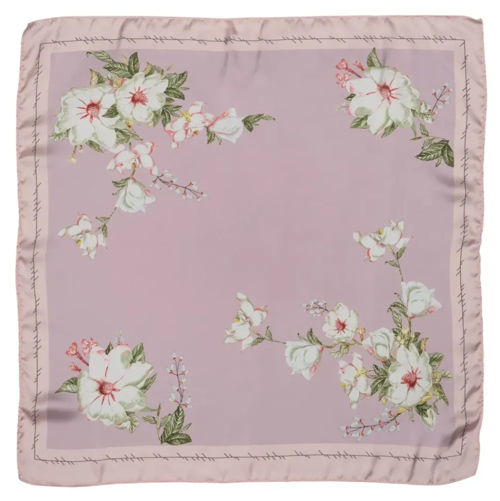 SUI AVA Mari Bloom Scarf Purple/Rose