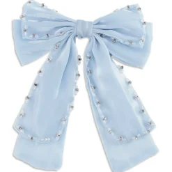 SUI AVA Pastel Crystal Bow Blue