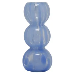 Vase Bubble Blue 11x25.5