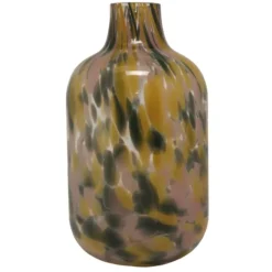 Vase Chips, Grey/Yellow/Light Pink 16x29,5