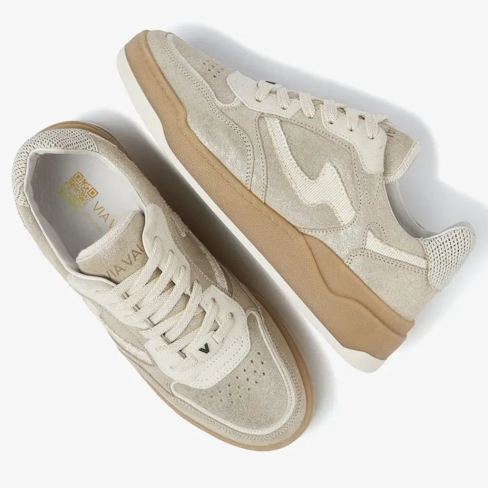 VIA VAI Harley Gold Sam Levi Sneakers Beige